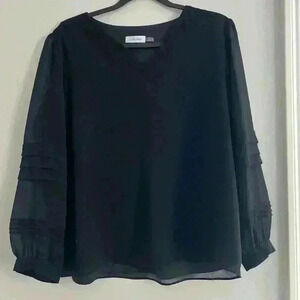 Calvin Klein black blouse